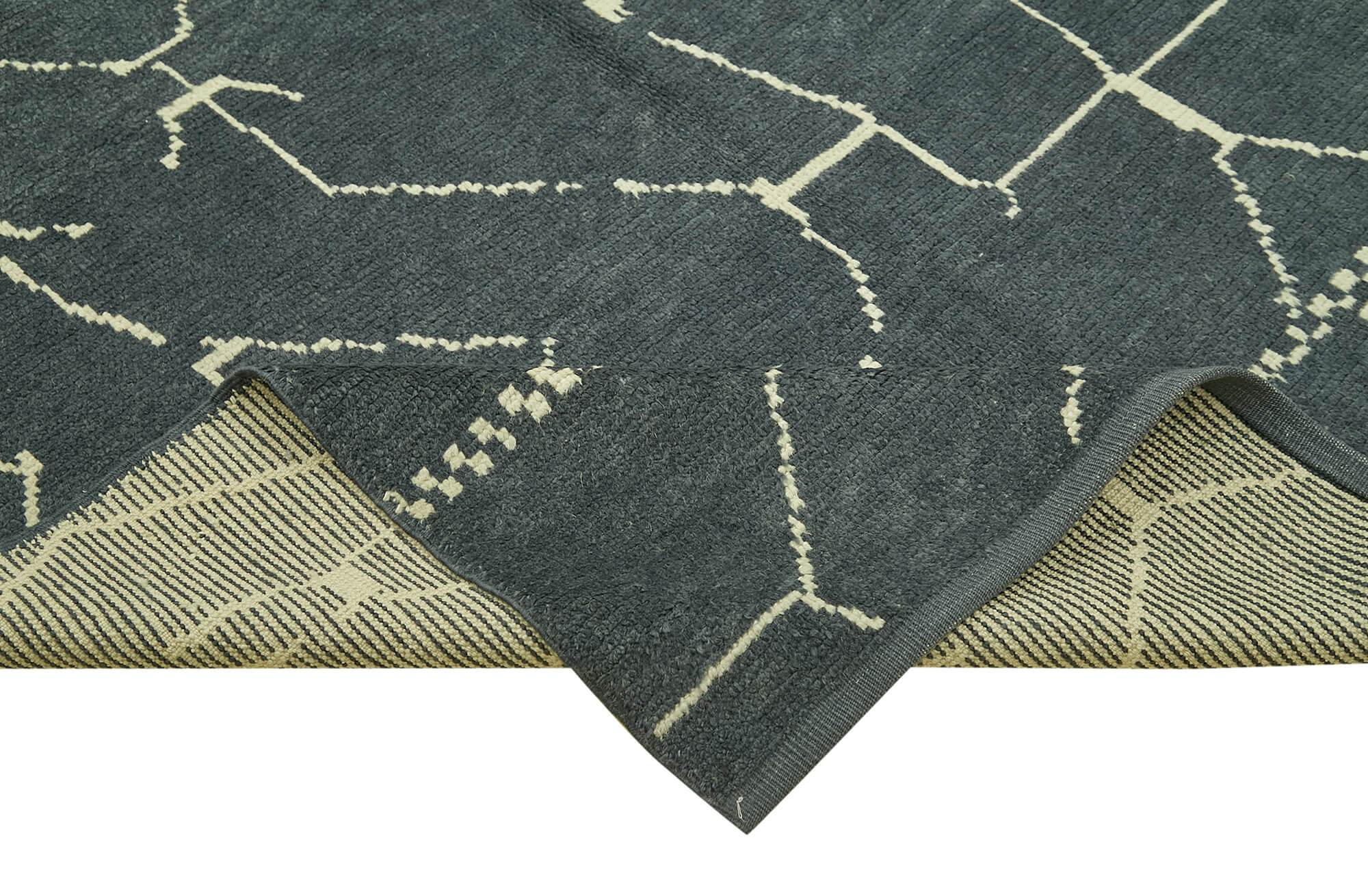 6 x 9 Grey Moroccan Rug - 5751