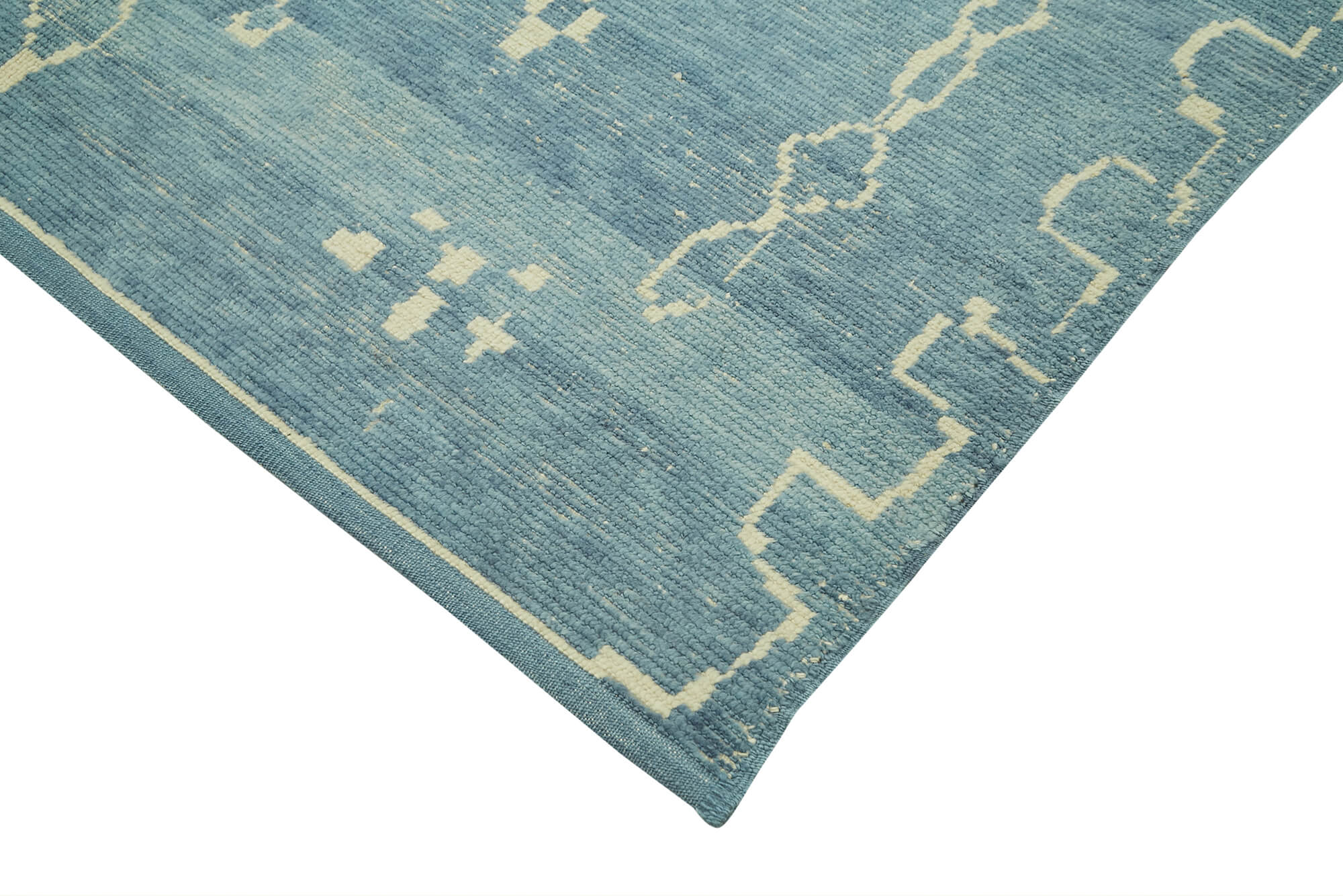 6 x 9 Blue Moroccan Rug - 5754