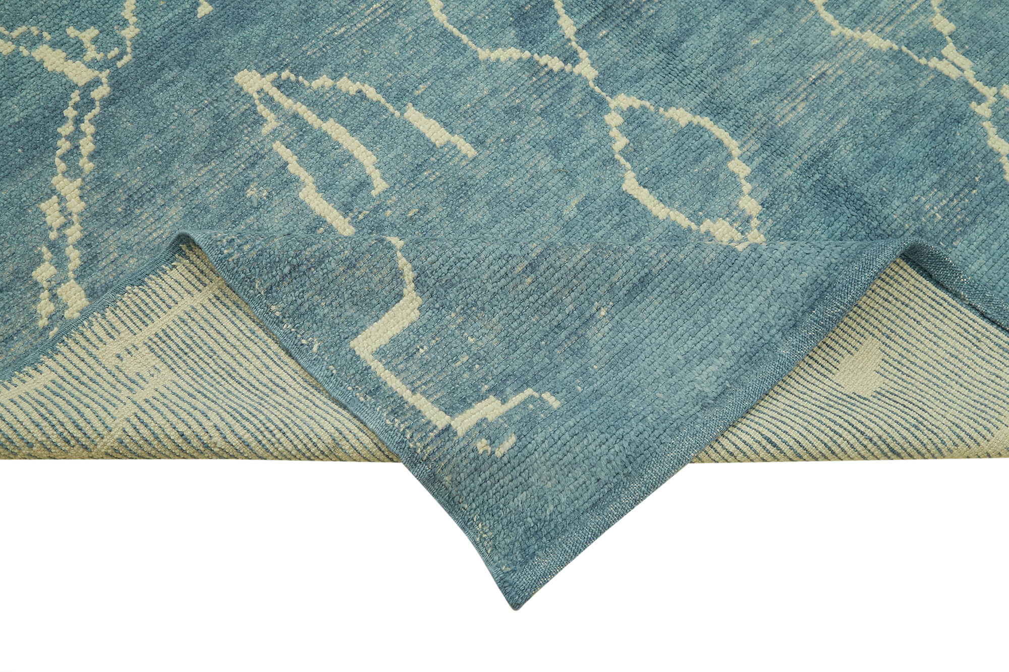 6 x 9 Blue Moroccan Rug - 5754