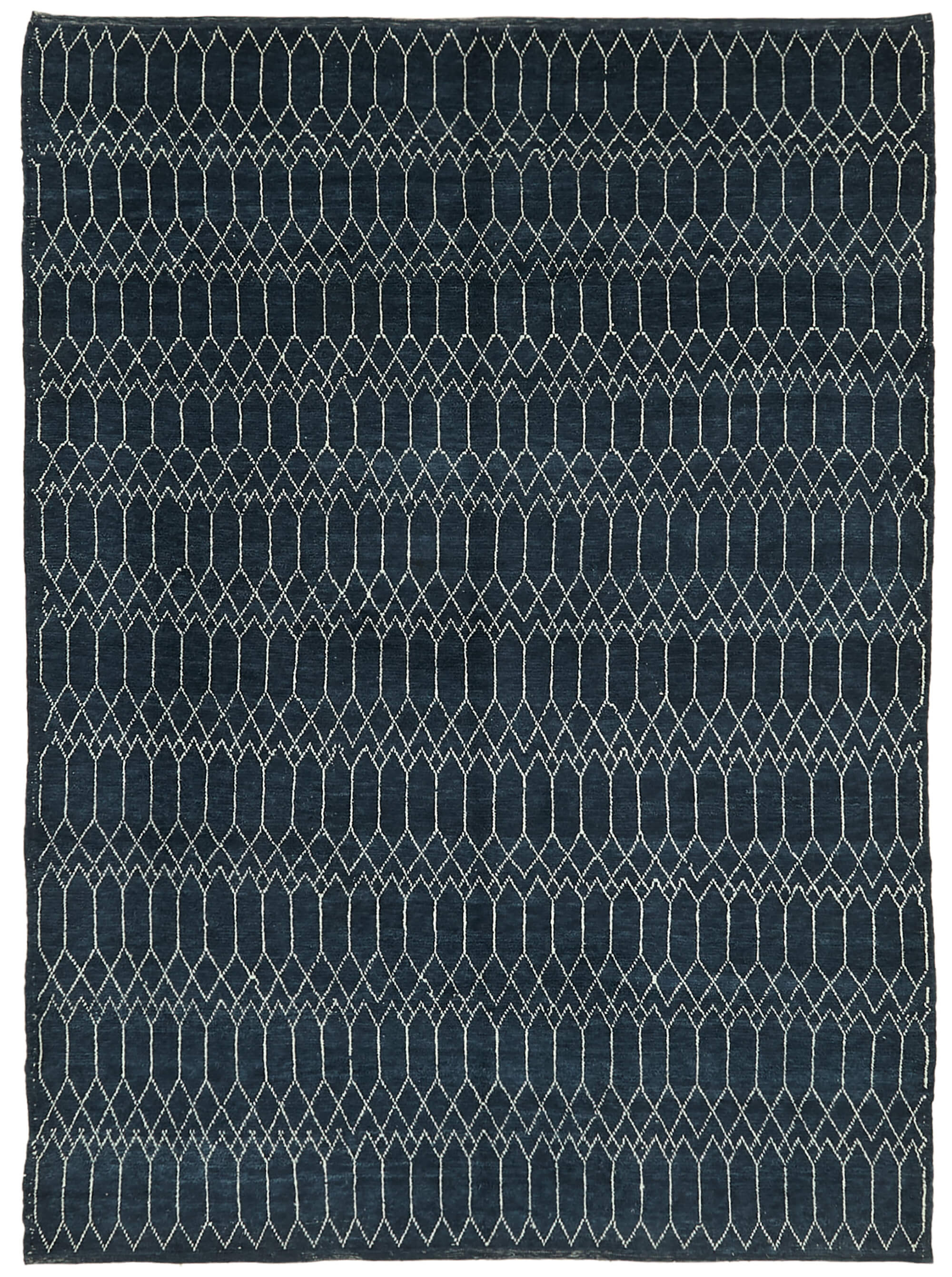 9 x 12 Blue Moroccan Rug - 5761