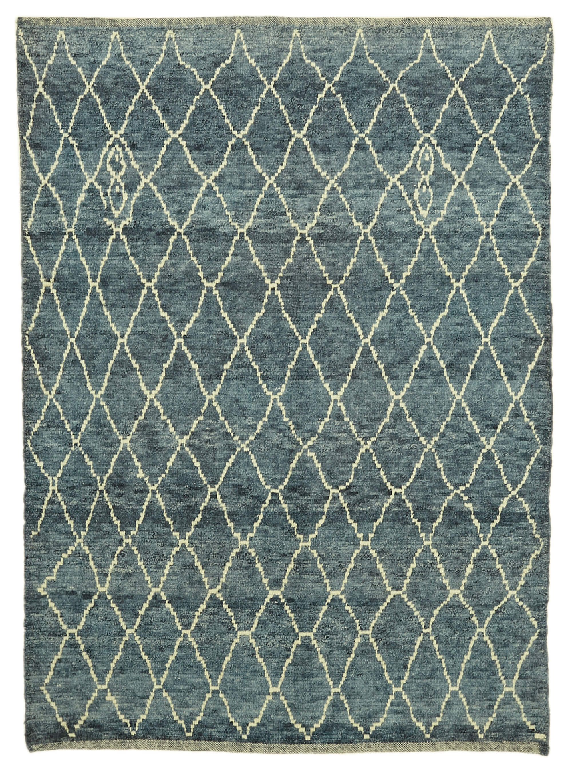 6 x 7 Blue Moroccan Rug - 5771