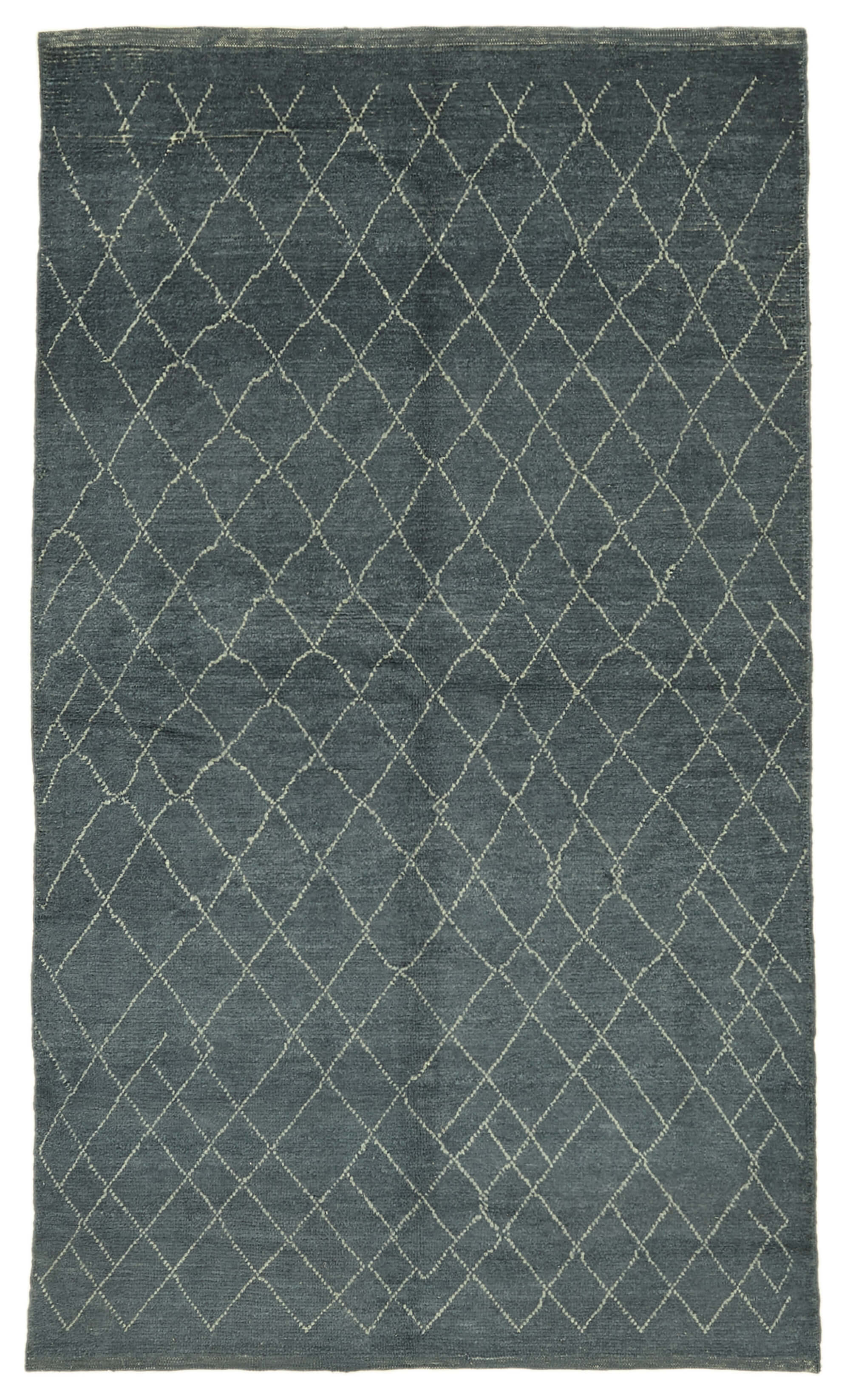 5 x 9 Grey Moroccan Rug - 5773