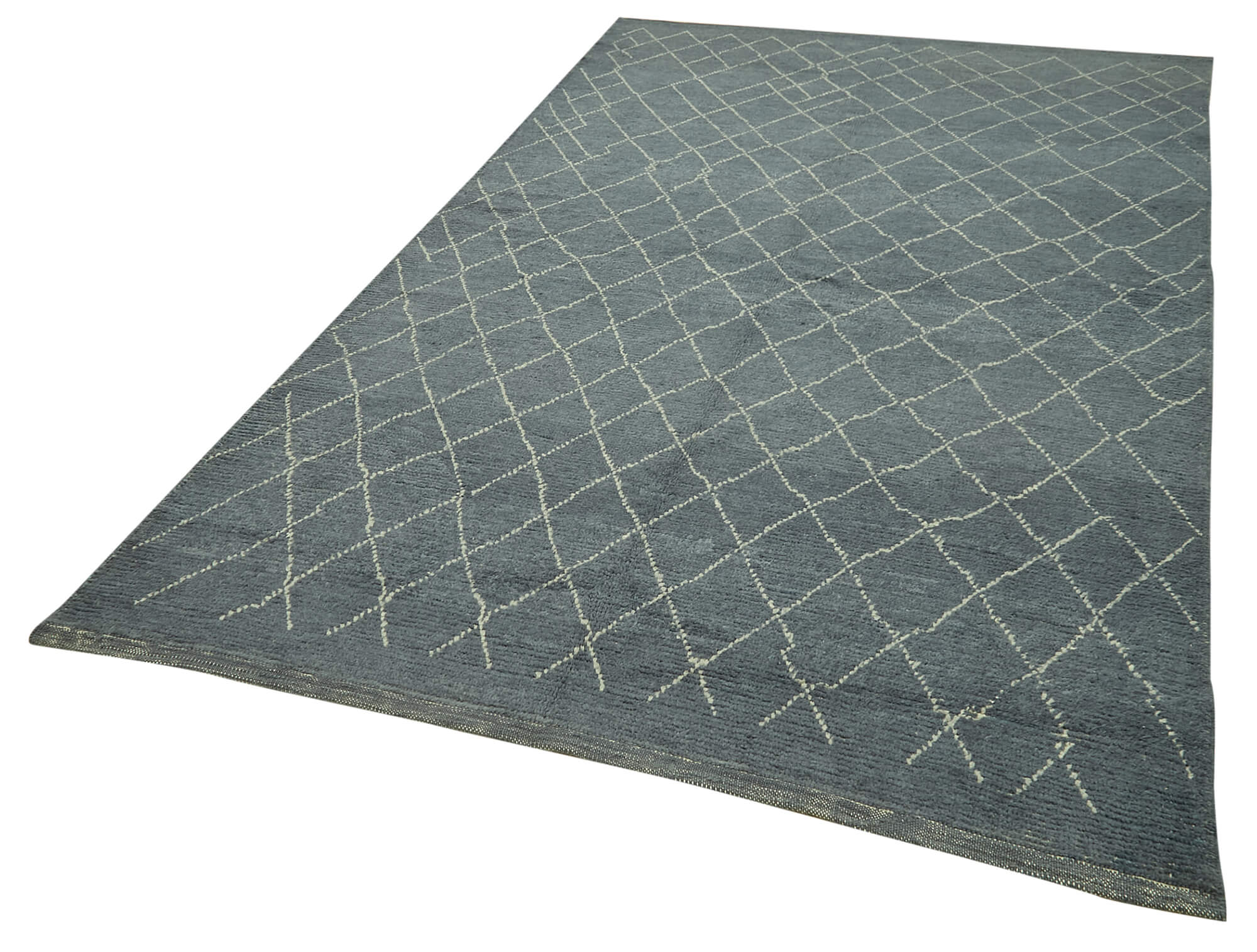 5 x 9 Grey Moroccan Rug - 5773