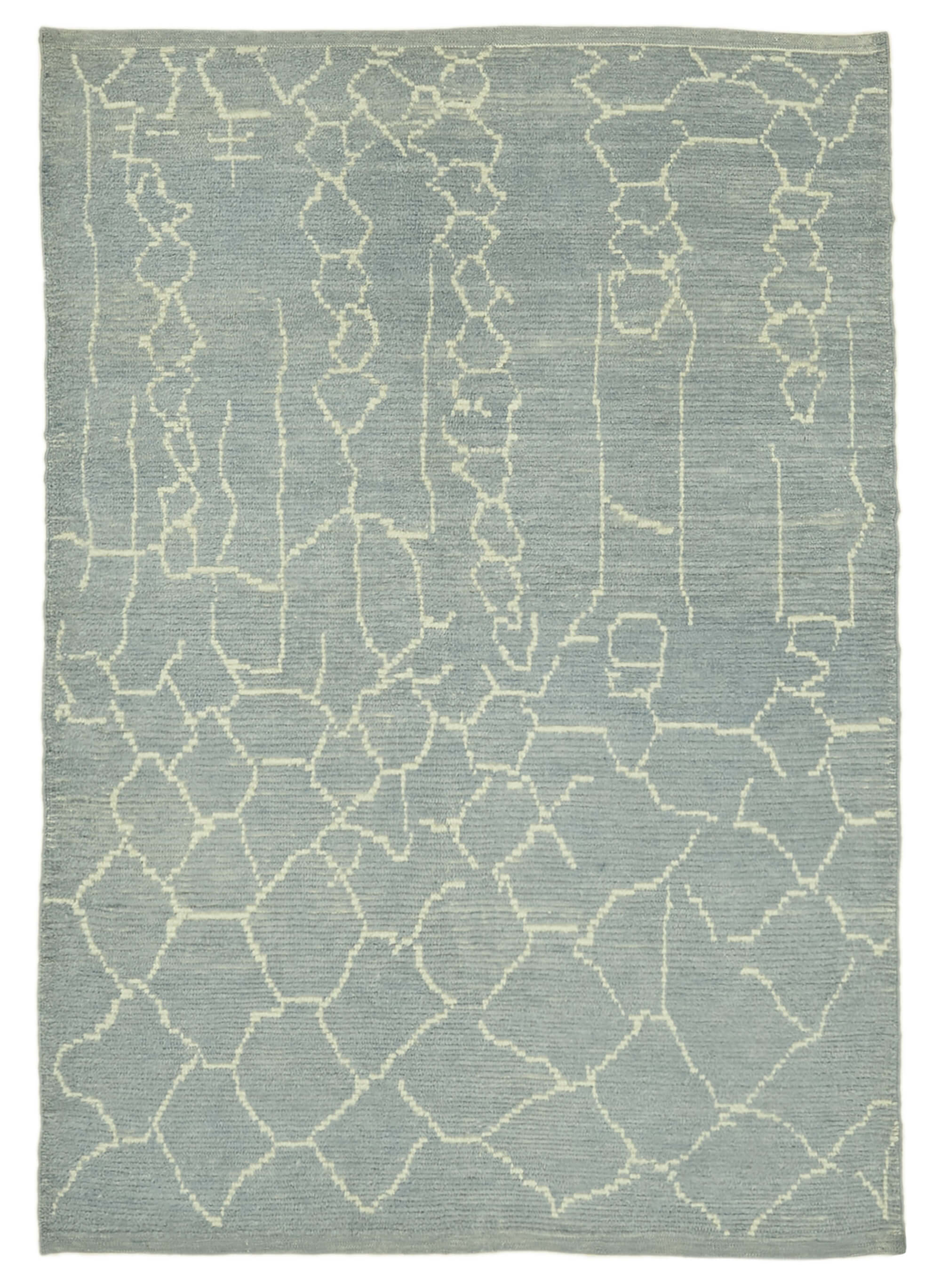 5 x 7 Grey Moroccan Rug - 5774