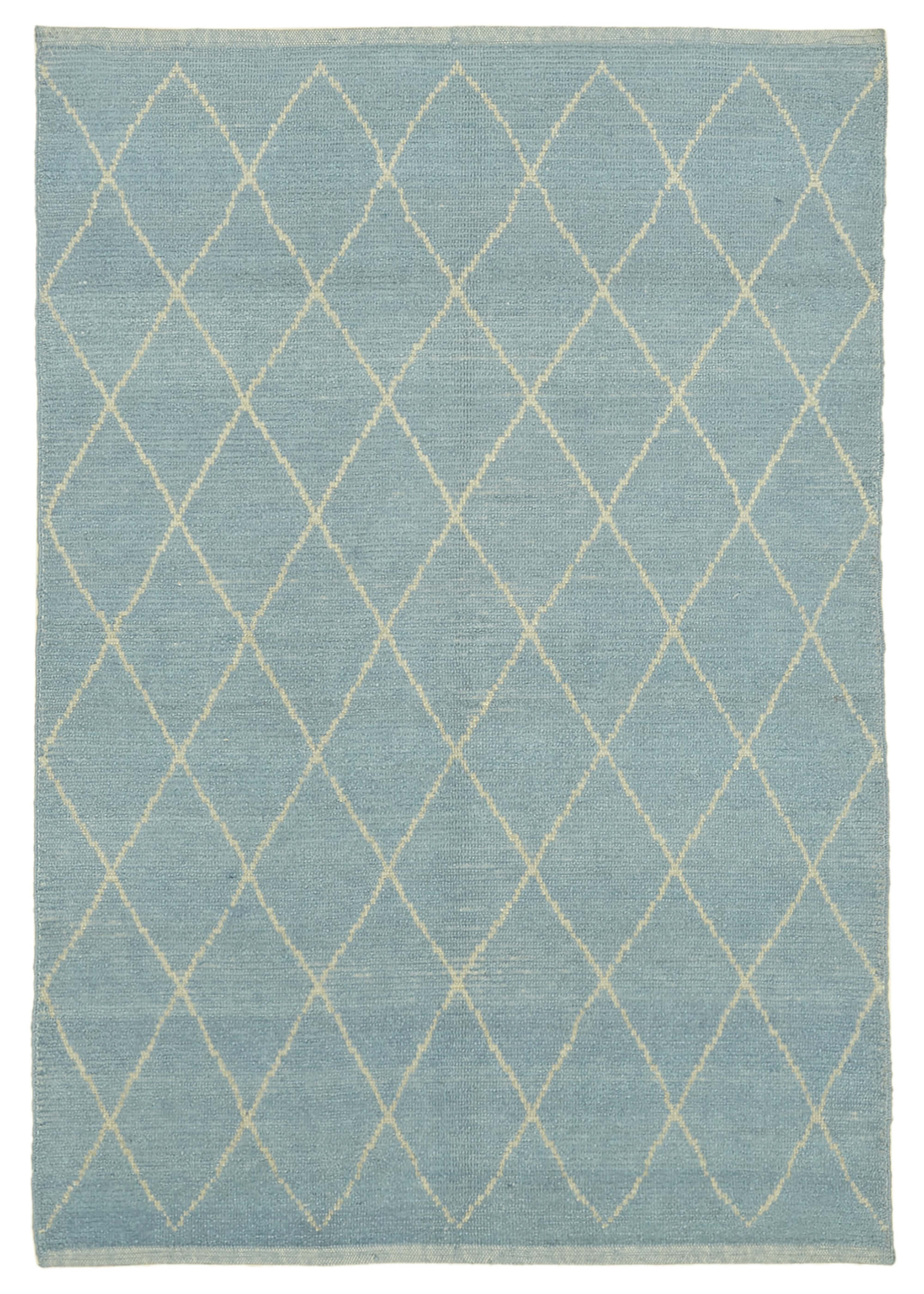 5 x 7 Blue Moroccan Rug - 5776