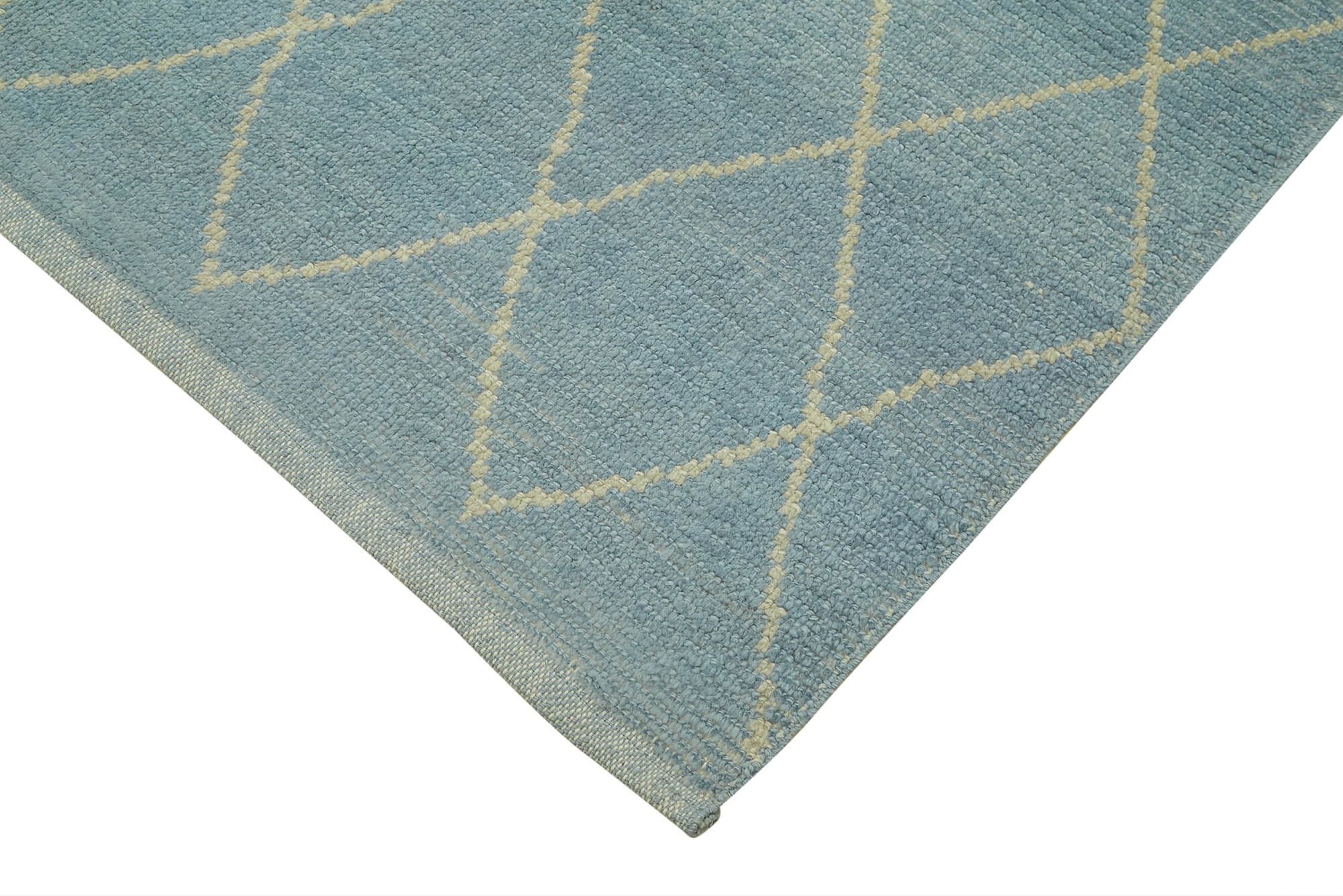 5 x 7 Blue Moroccan Rug - 5776