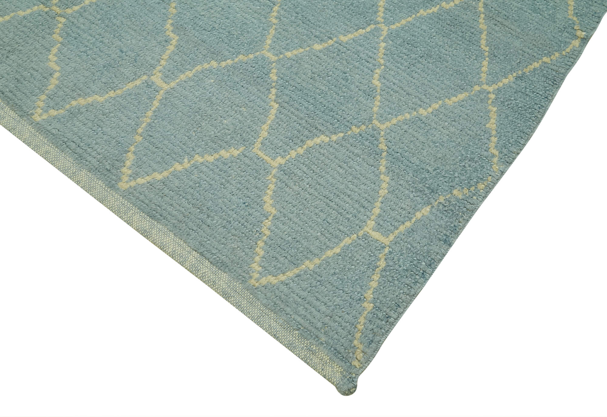 5 x 8 Blue Moroccan Rug - 5777