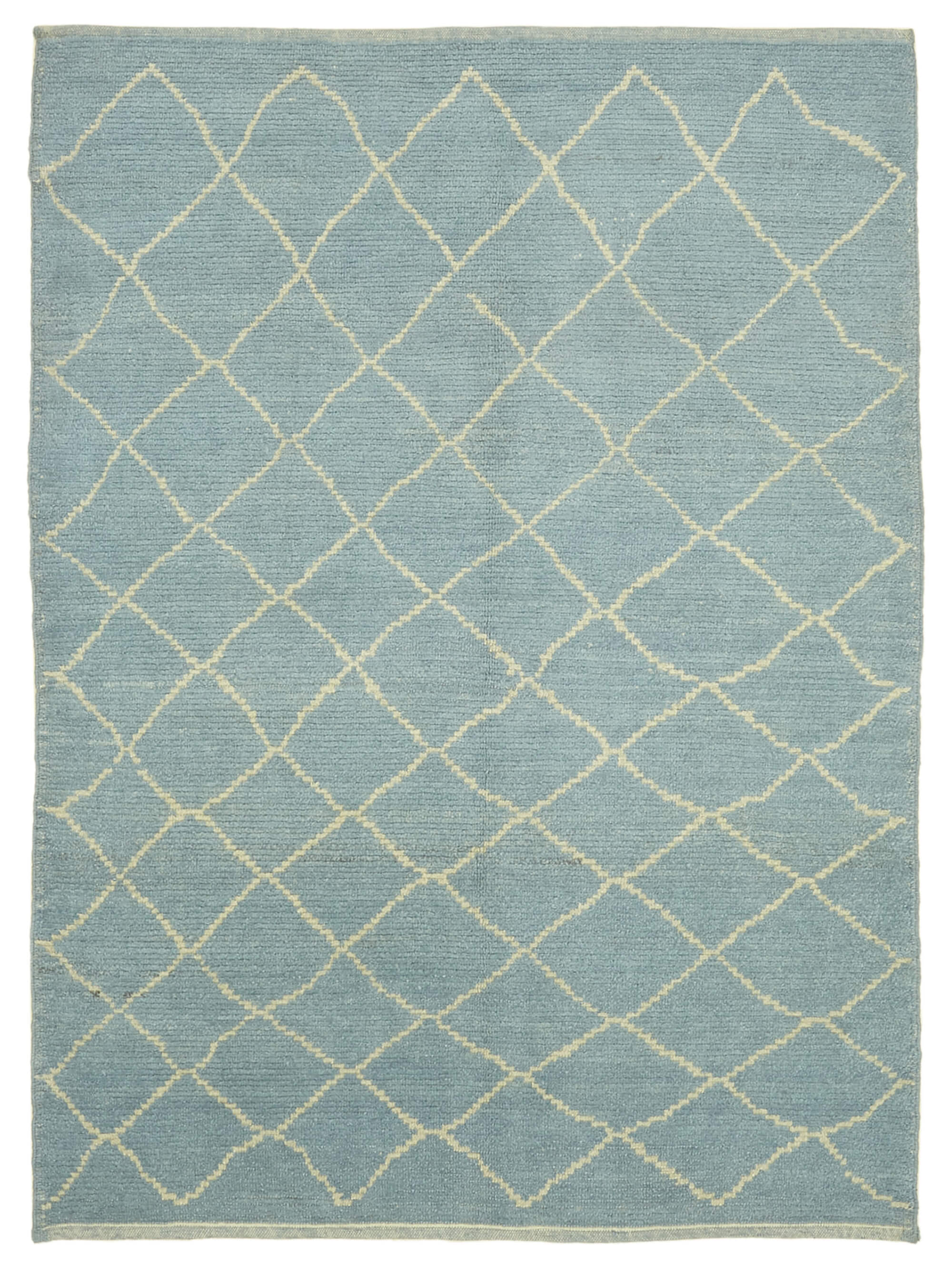 6 x 8 Blue Moroccan Rug - 5778