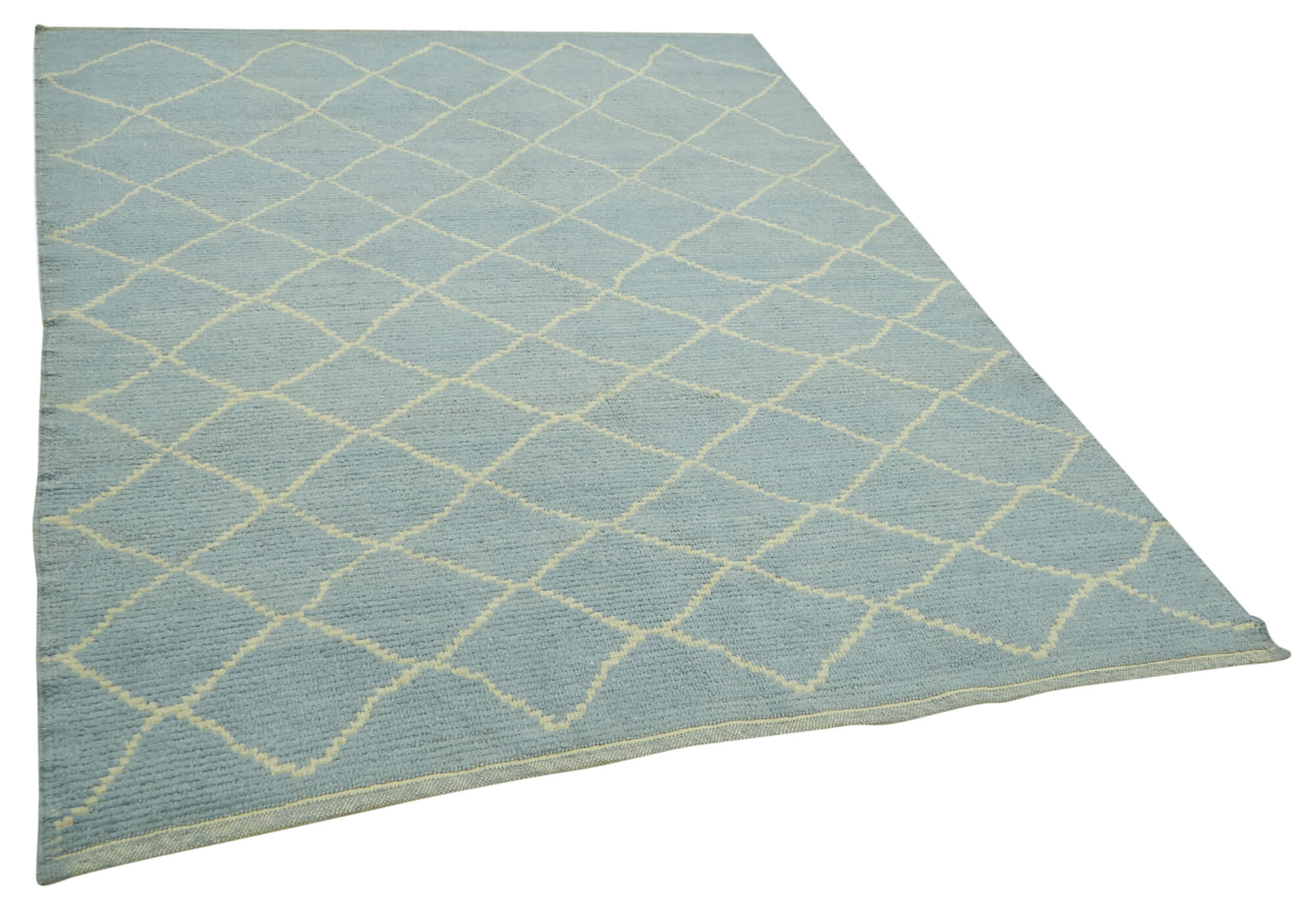 6 x 8 Blue Moroccan Rug - 5778