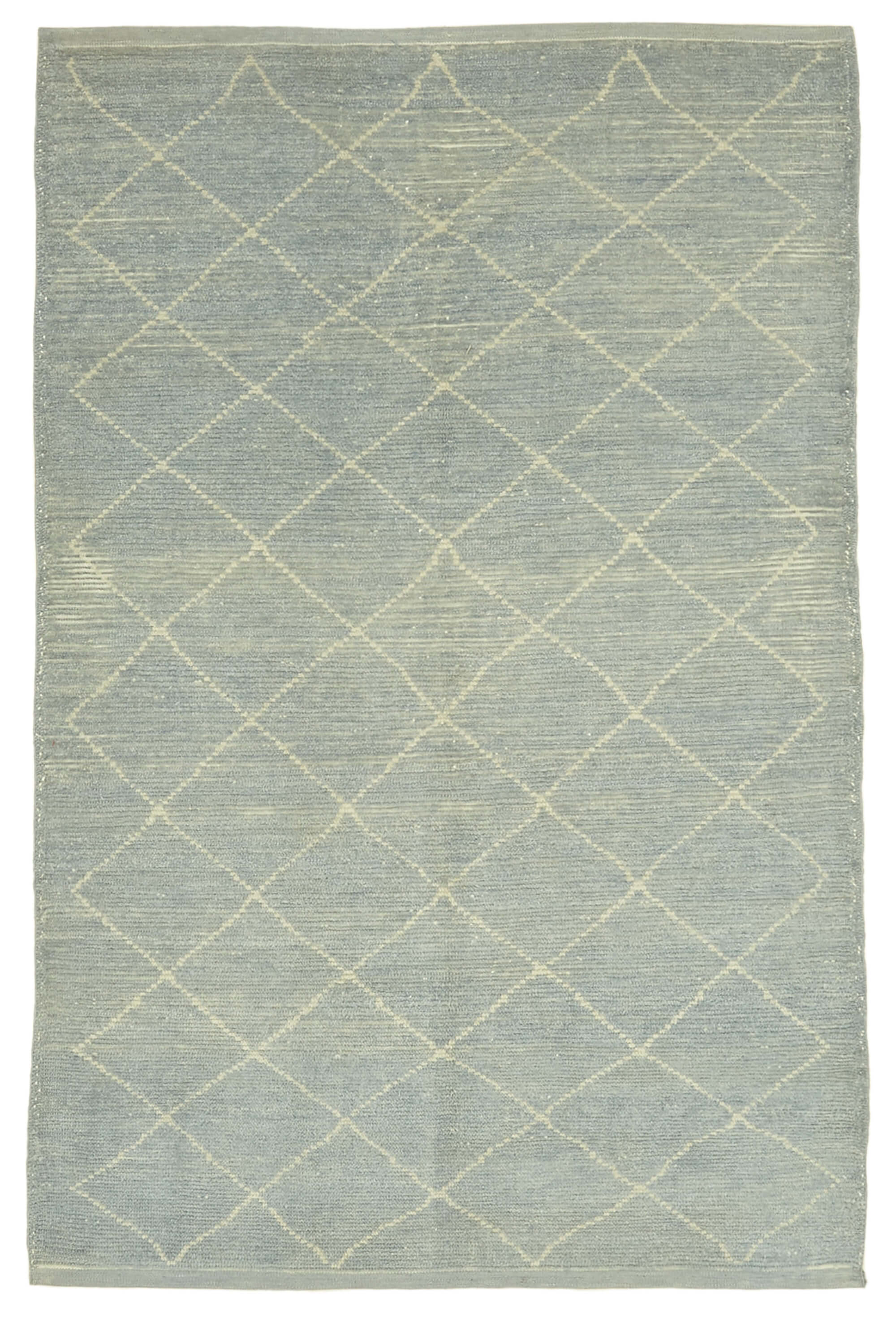 5 x 8 Grey Moroccan Rug - 5779