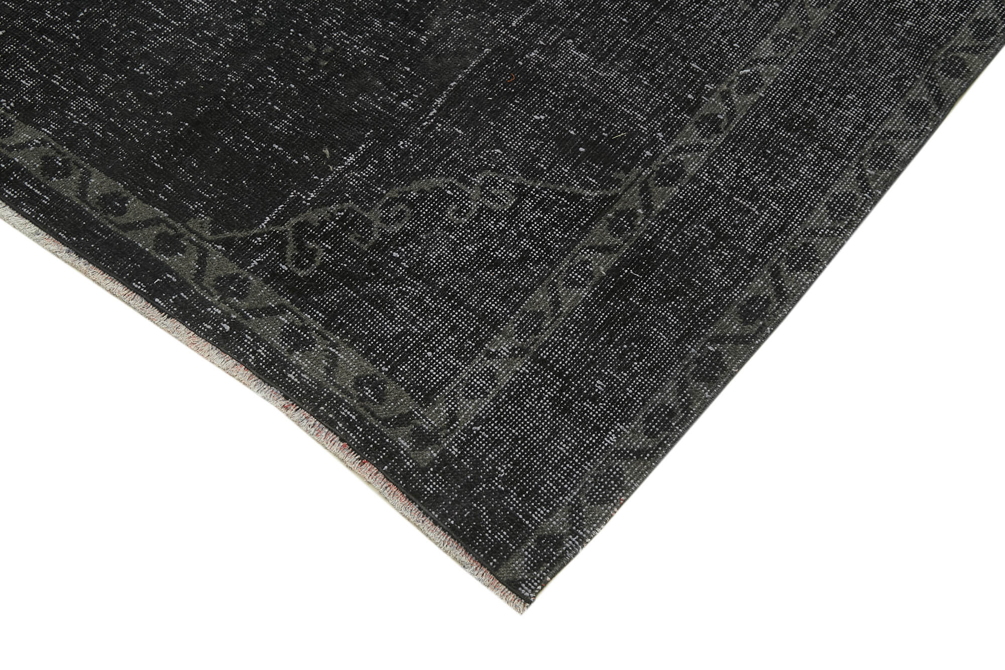 10 x 12 Black Overdyed Large Area Rug - 5794