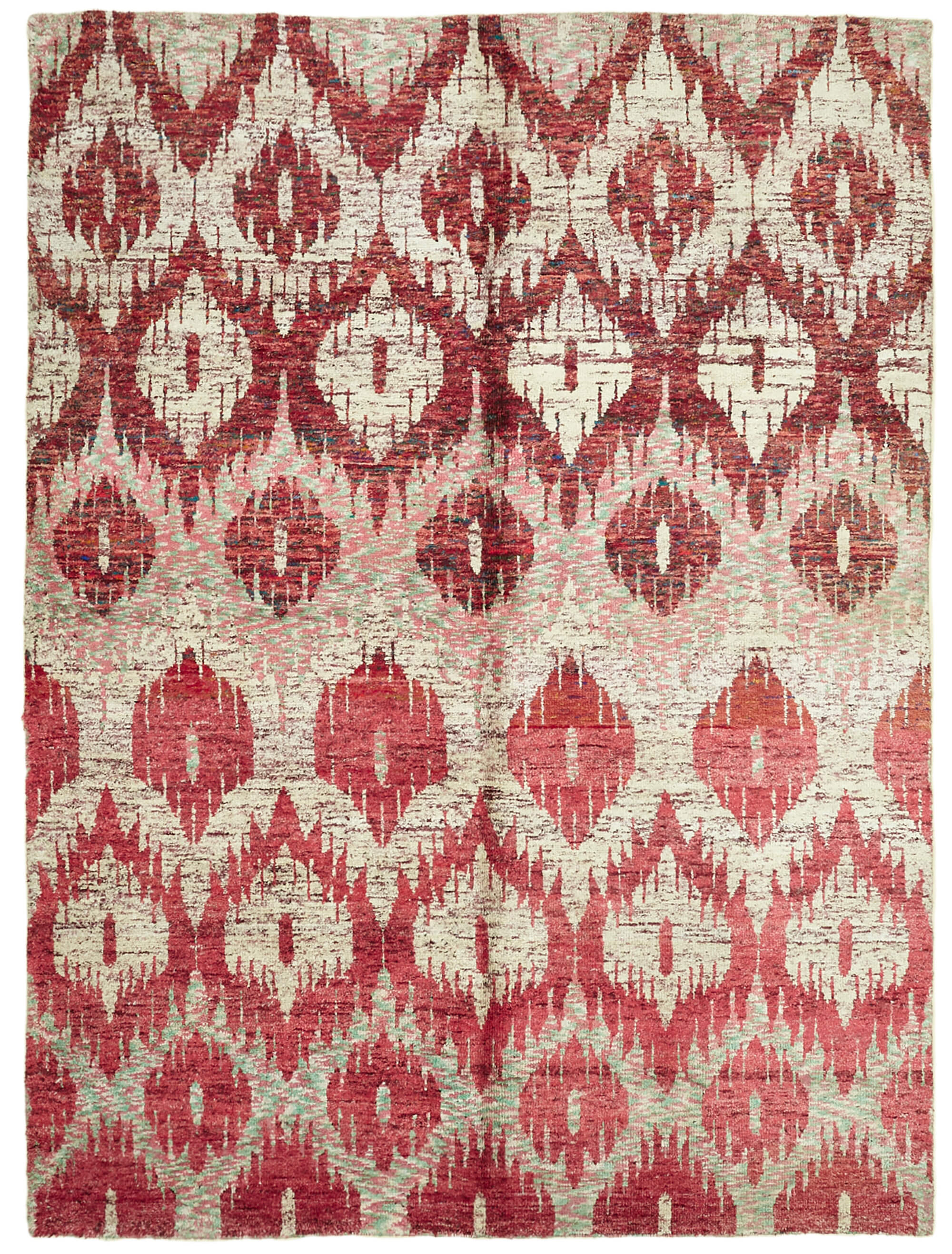 9 x 12 Red Moroccan Rug - 5795