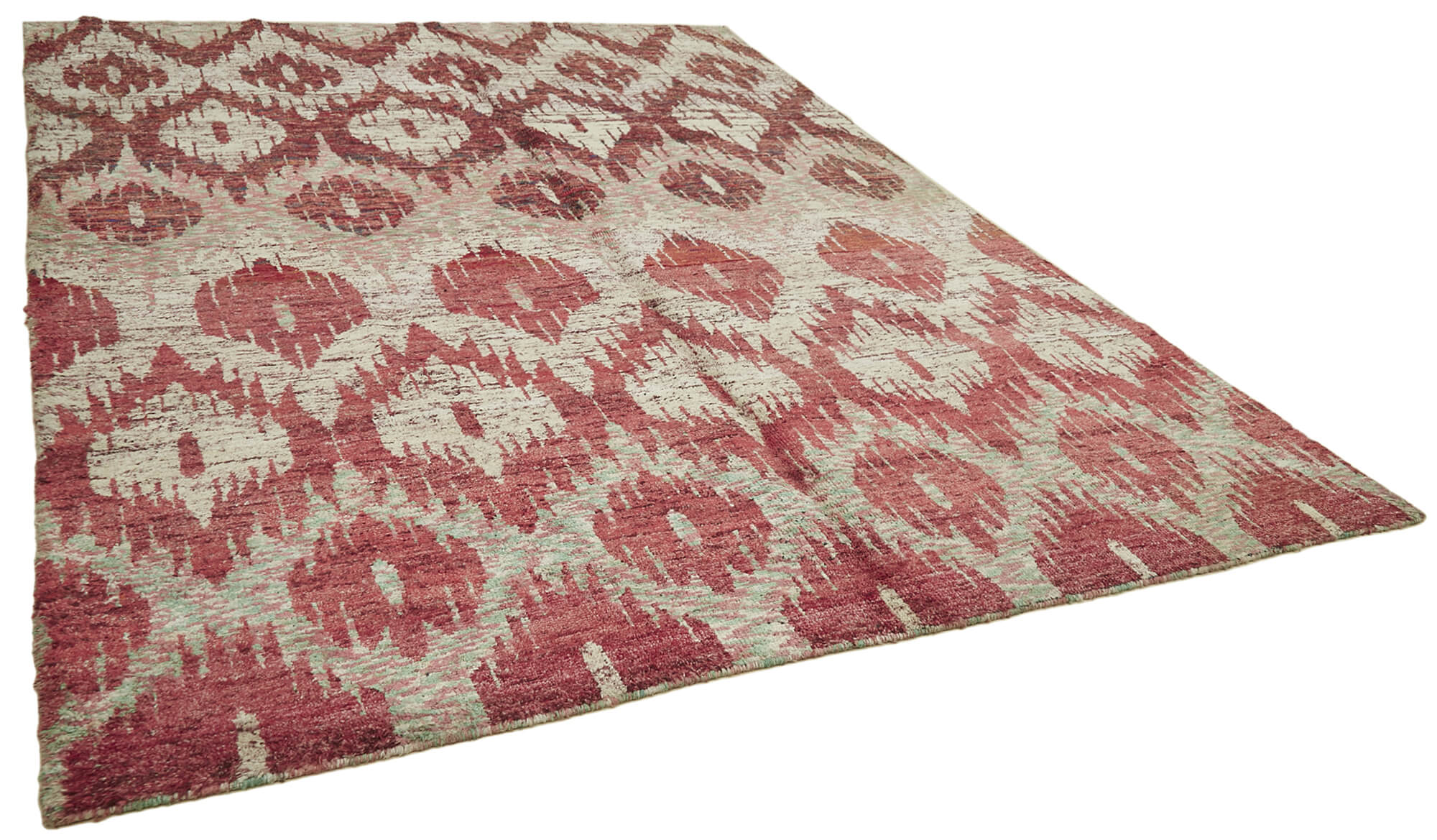 9 x 12 Red Moroccan Rug - 5795