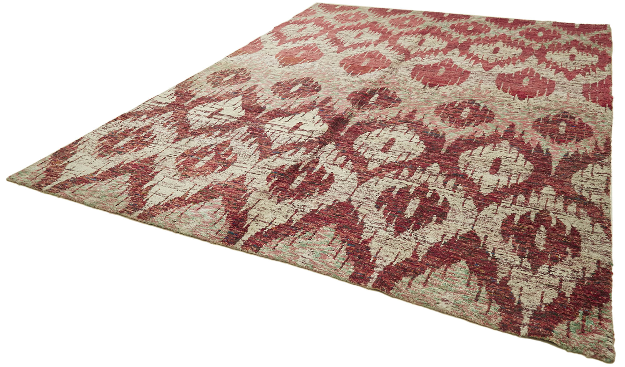 9 x 12 Red Moroccan Rug - 5795