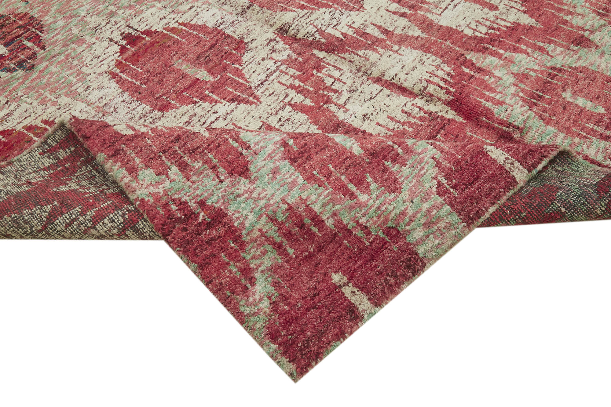 9 x 12 Red Moroccan Rug - 5795