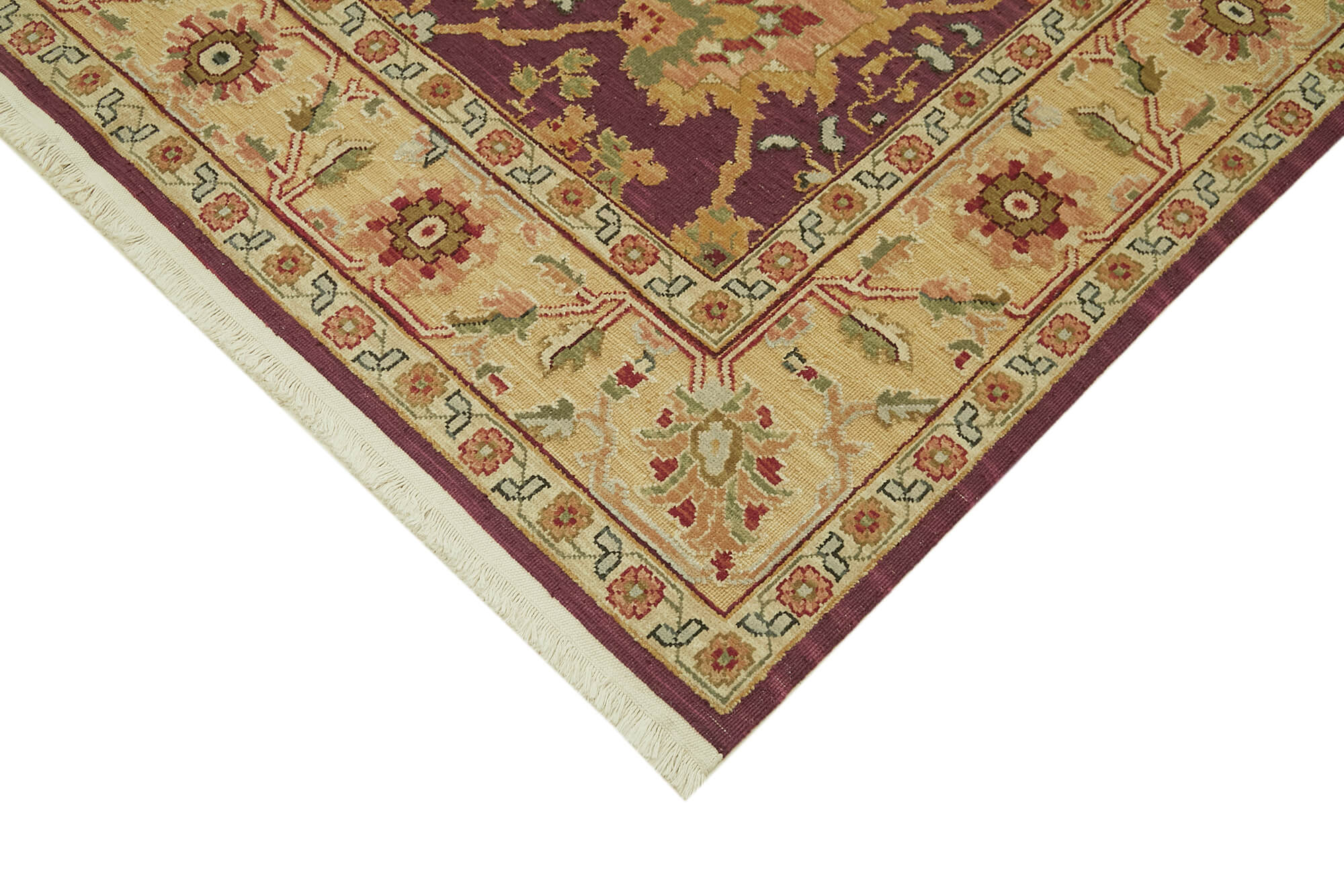 6 x 9 Purple Oushak Rug - 5879