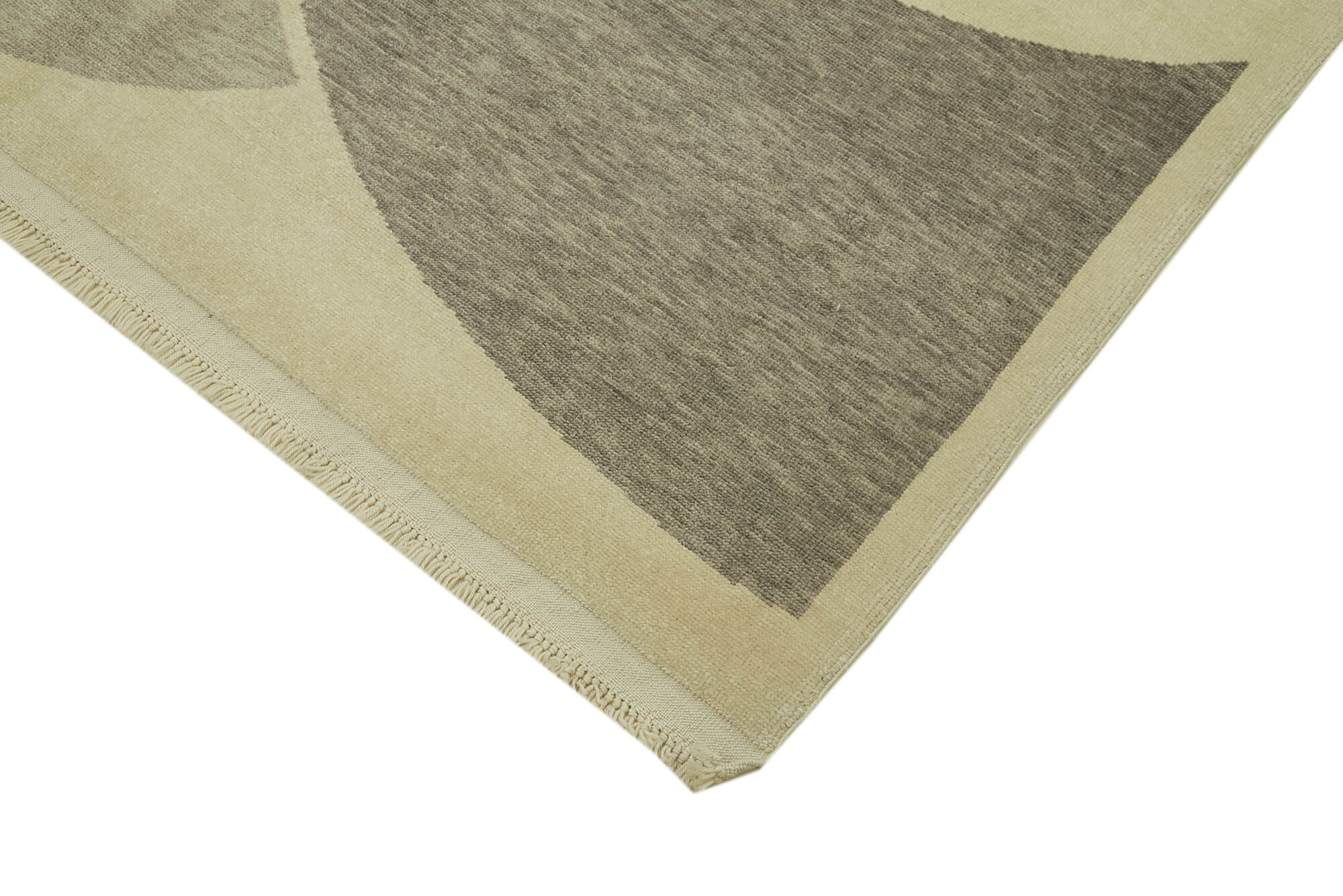 6 x 8 Beige Oushak Rug - 5890