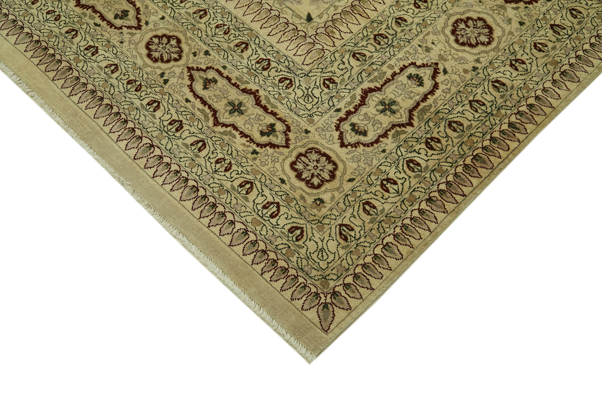 10 x 14 Beige Oushak Rug - 5895