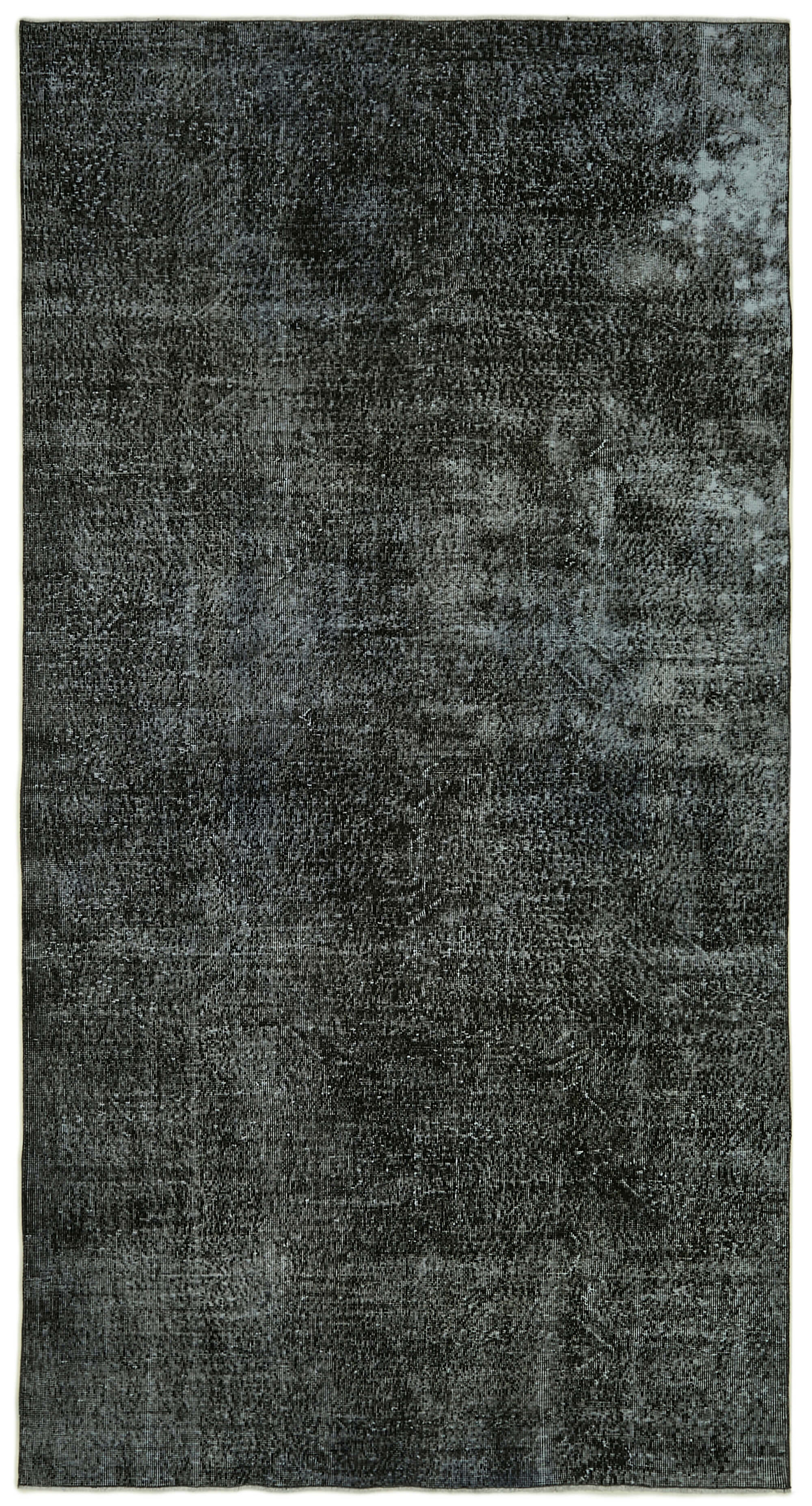 6 x 11 Black Overdyed Rug - 5902