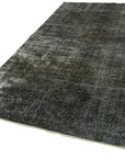 6 x 11 Black Overdyed Rug - 5902