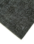 6 x 11 Black Overdyed Rug - 5902