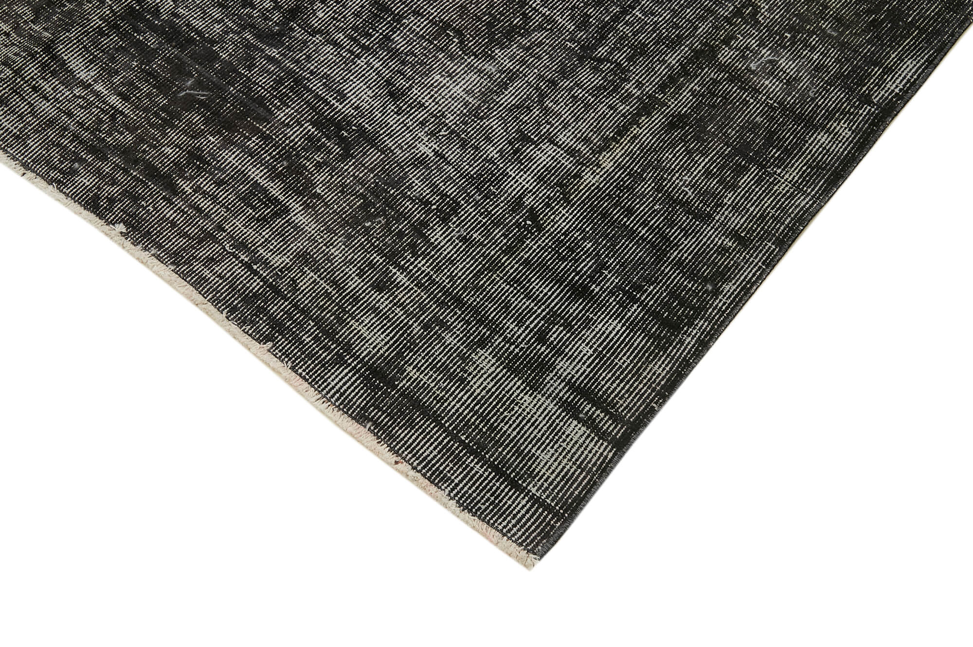 6 x 10 Black Overdyed Rug - 5905