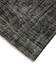 6 x 10 Black Overdyed Rug - 5905