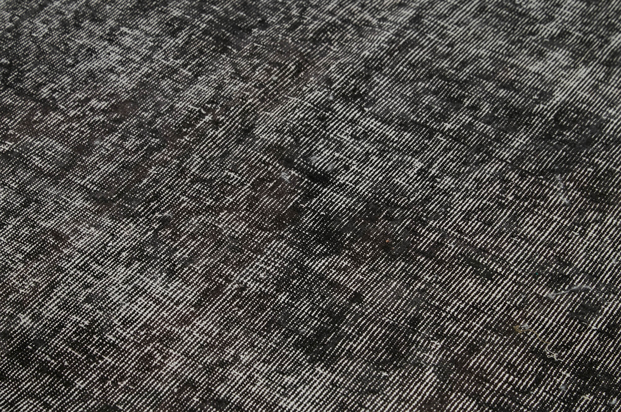 6 x 10 Black Overdyed Rug - 5905