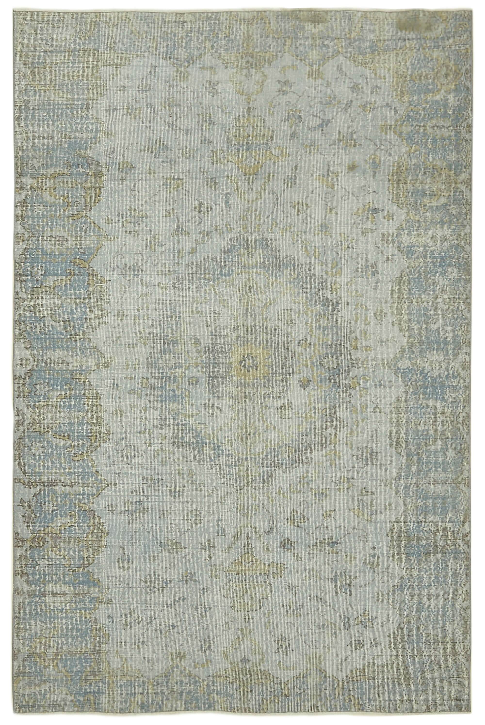 6 x 9 Blue Overdyed Rug - 5906