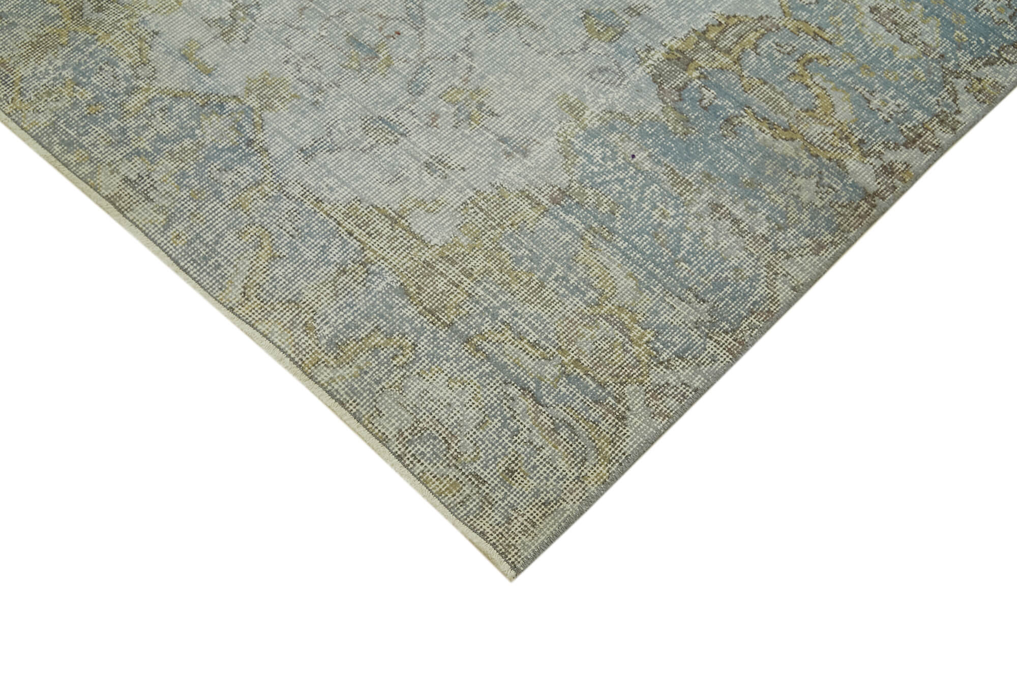 6 x 9 Blue Overdyed Rug - 5906