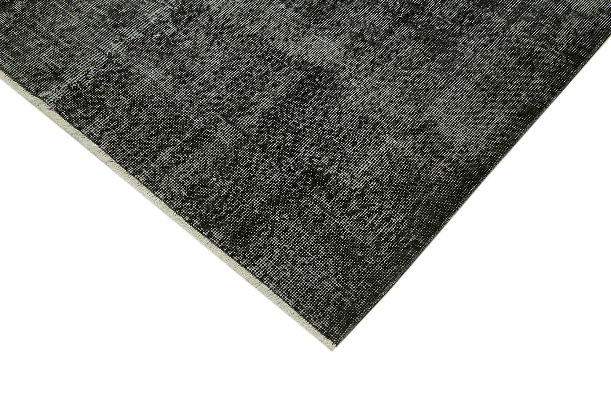 6 x 10 Black Overdyed Rug - 5907