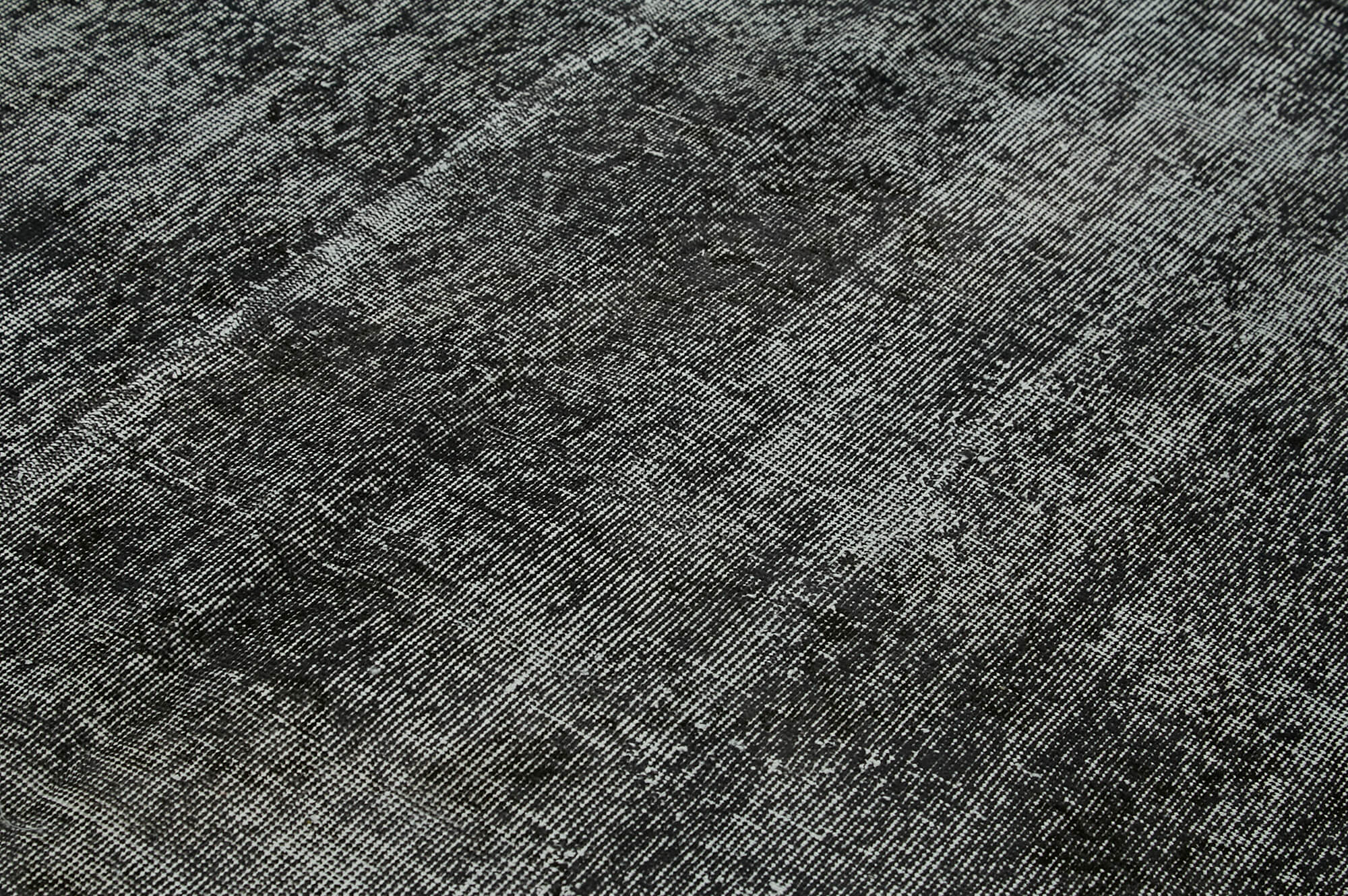 6 x 10 Black Overdyed Rug - 5907