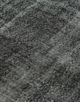 6 x 10 Black Overdyed Rug - 5907