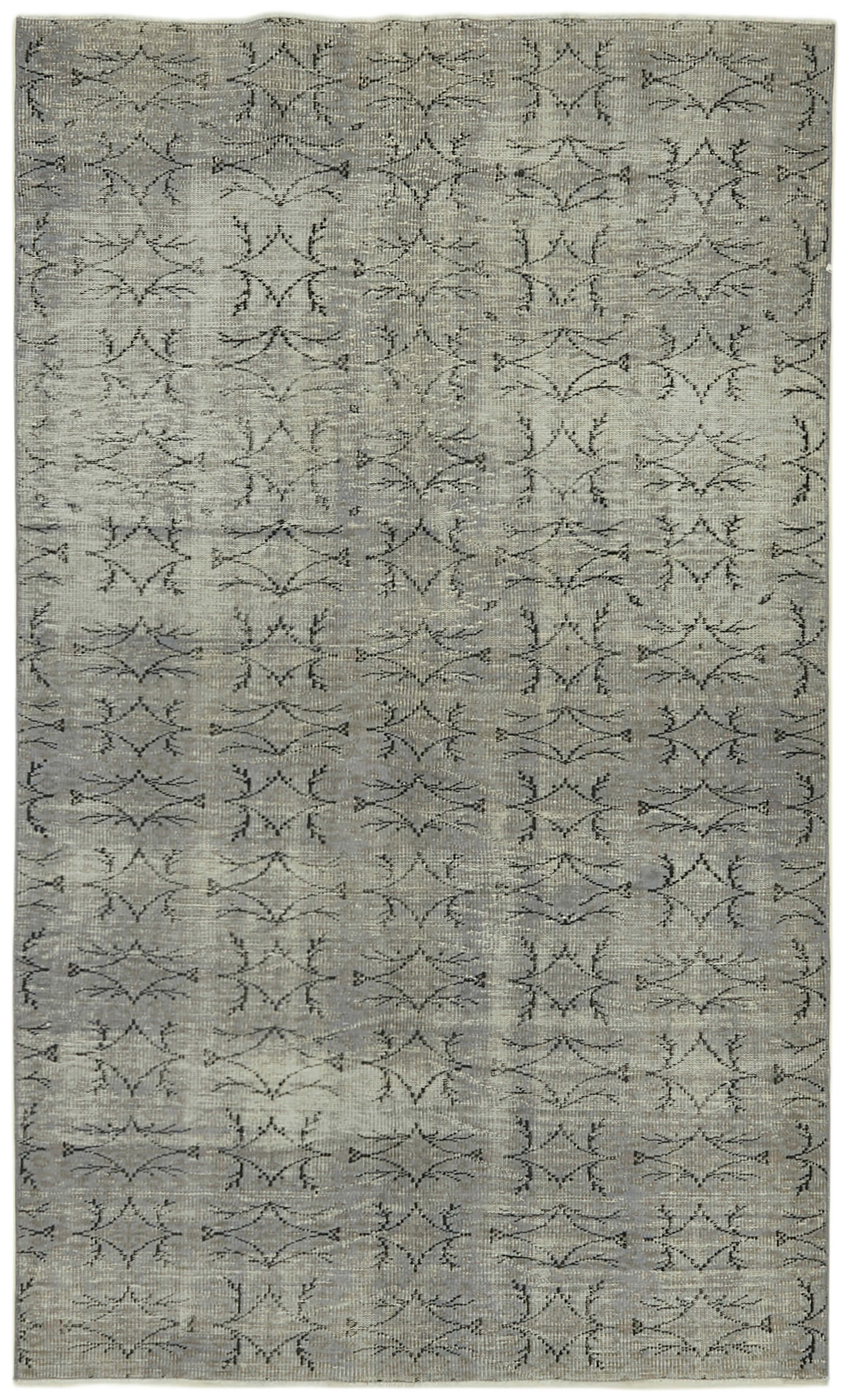 5 x 8 Grey Overdyed Rug - 5908