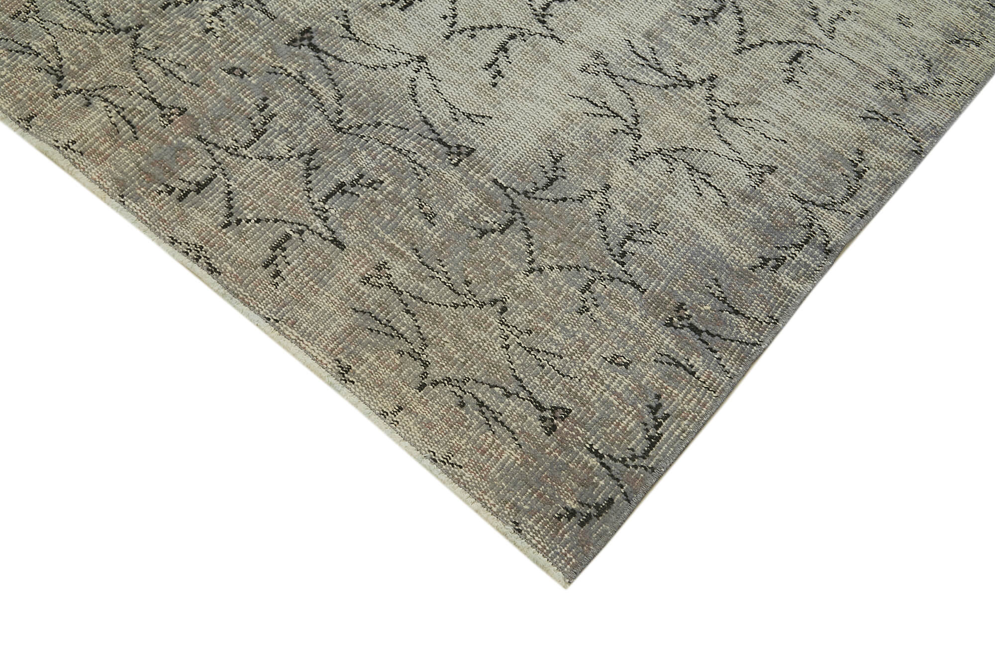 5 x 8 Grey Overdyed Rug - 5908