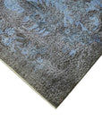 5 x 10 Blue Overdyed Rug - 5909