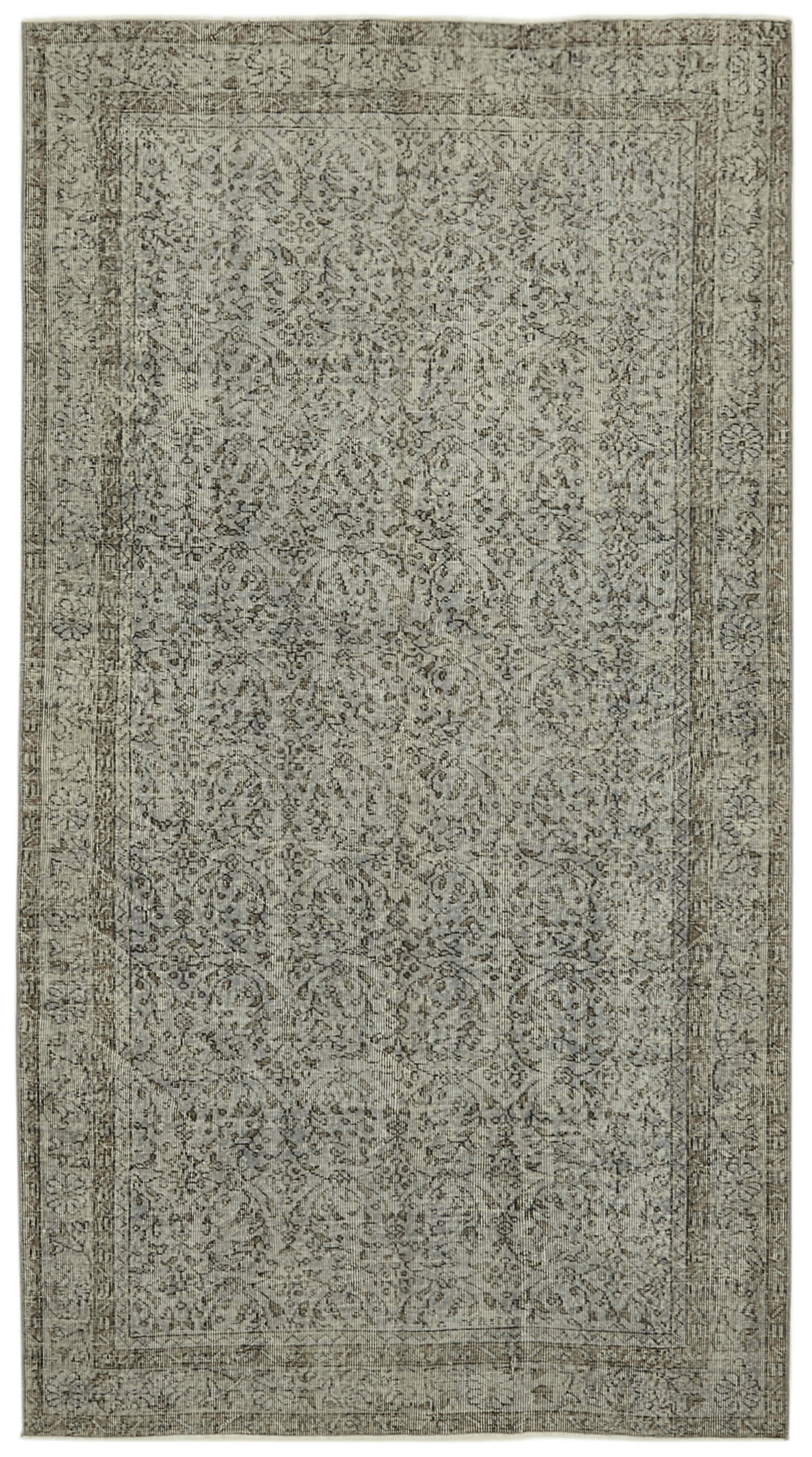 5 x 9 Grey Overdyed Rug - 5910