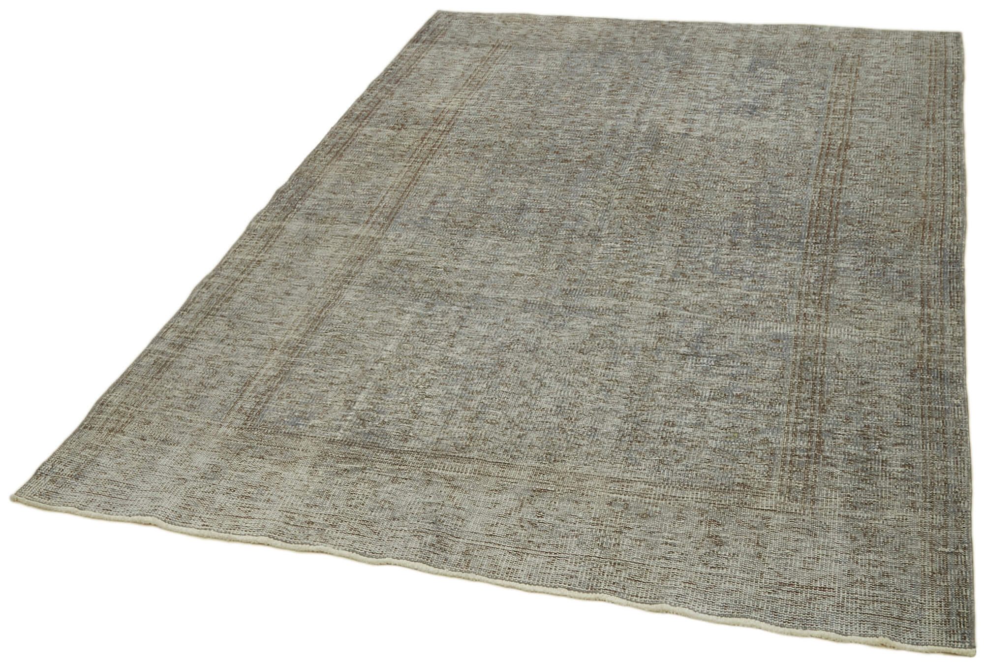 5 x 8 Blue Overdyed Rug - 5914