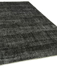 6 x 9 Black Overdyed Rug - 5915