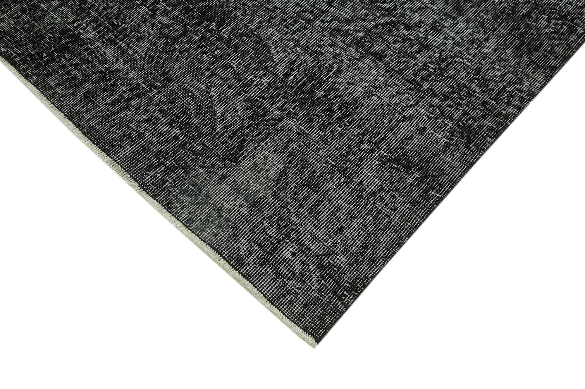 6 x 9 Black Overdyed Rug - 5915