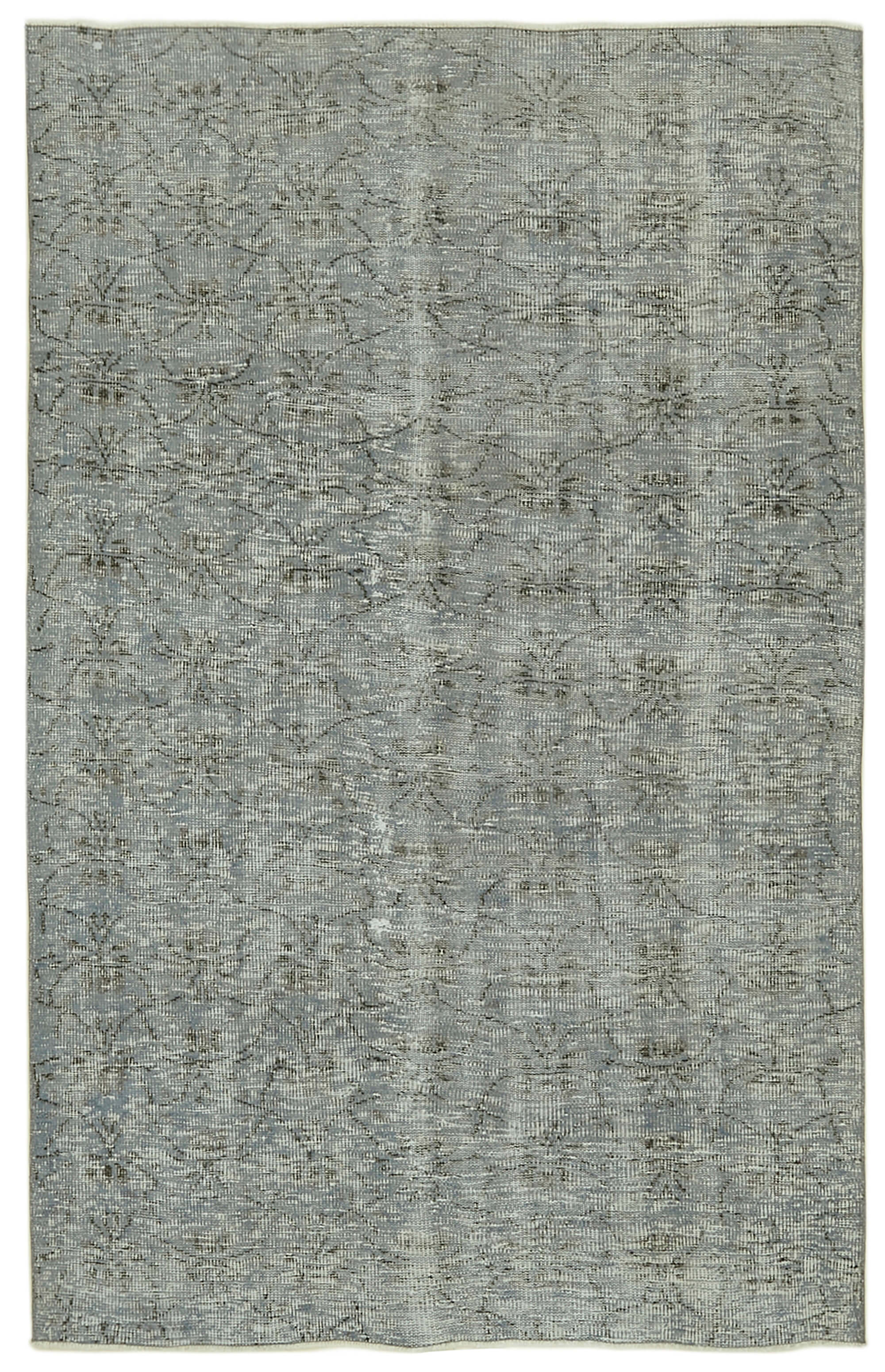 5 x 7 Blue Overdyed Rug - 5916