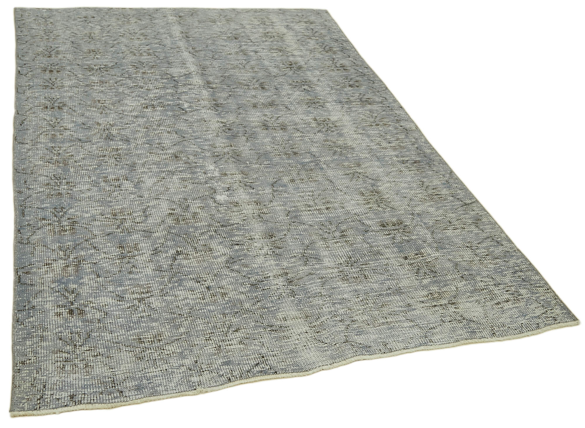 5 x 7 Blue Overdyed Rug - 5916