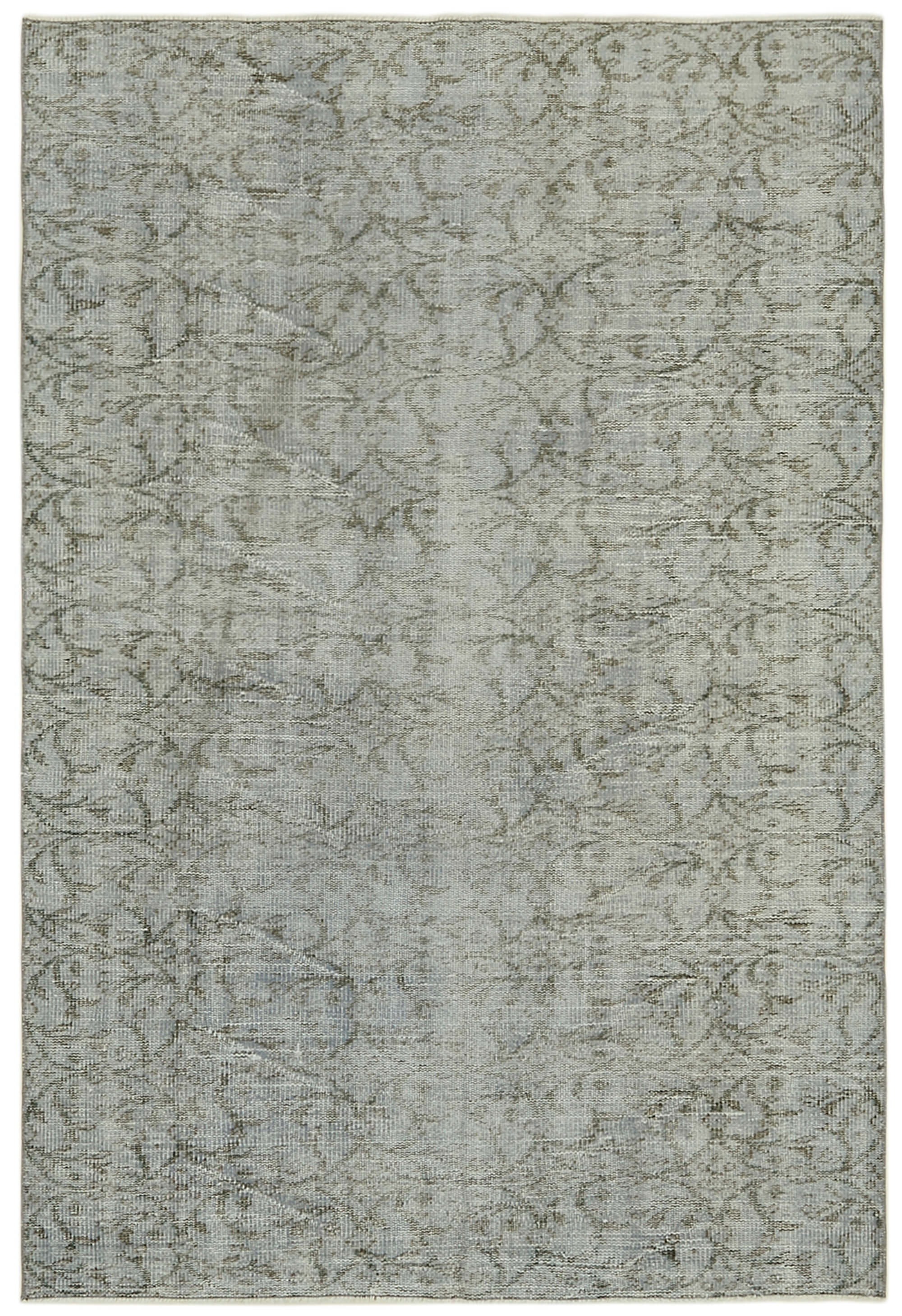 5 x 7 Blue Overdyed Rug - 5917