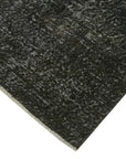 6 x 10 Black Overdyed Rug - 5918