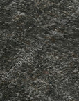 6 x 10 Black Overdyed Rug - 5918