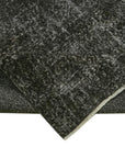 6 x 10 Black Overdyed Rug - 5918