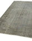 5 x 8 Grey Overdyed Rug - 5919