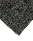 5 x 9 Black Overdyed Rug - 5925