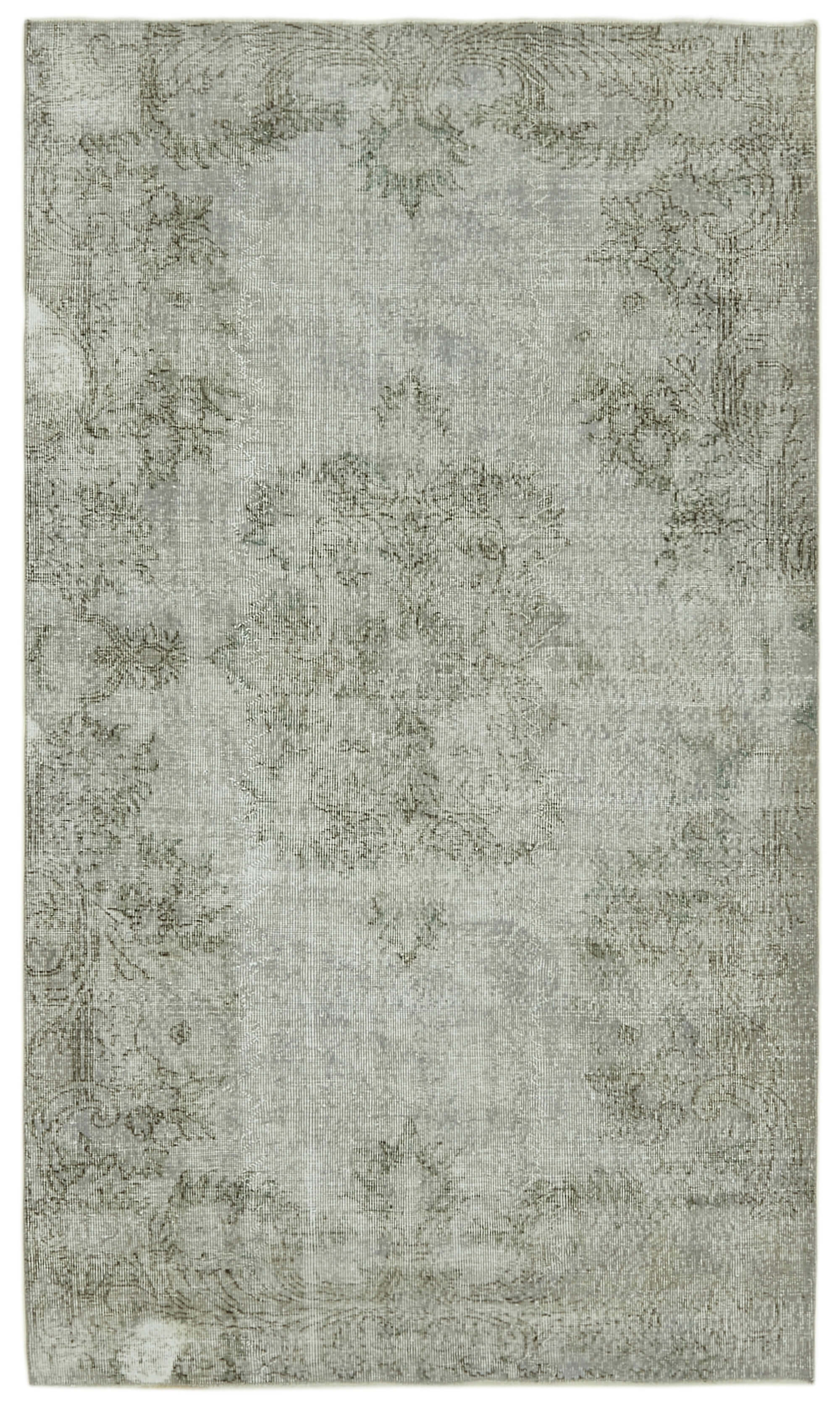 5 x 9 Grey Overdyed Rug - 5929