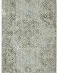 5 x 9 Grey Overdyed Rug - 5929